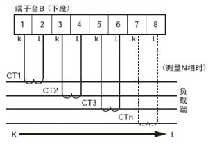 如使用改進型，還可利用第四個CT測量N相。